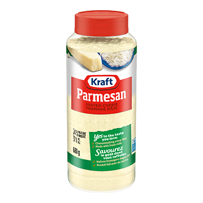 Kraft 100% Parmesan Grated Cheese 680 g