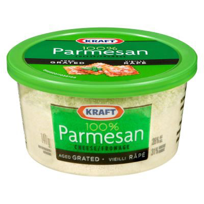 KRAFT 100% Parmesan Aged Grated Cheese